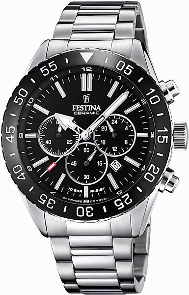 Festina Chronograph Keramik Kollektion F20575/3, Armbanduhr, günstig online kaufen