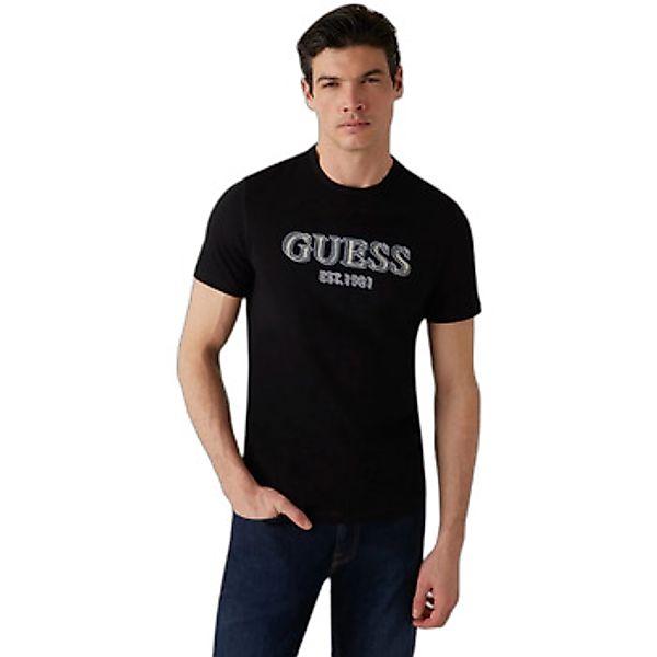 Guess  T-Shirt T-shirt col rond Logo günstig online kaufen