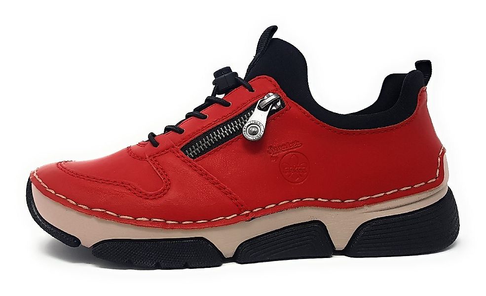 Rieker sportlicher Schnürer Schnürschuh günstig online kaufen