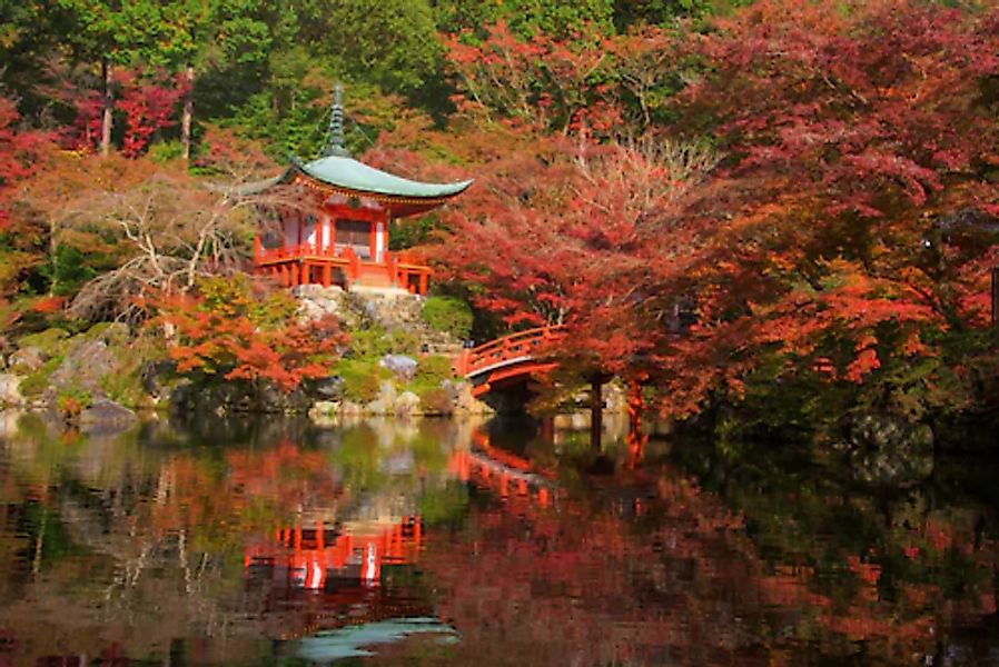 Papermoon Fototapete »Japanischer Garten« günstig online kaufen