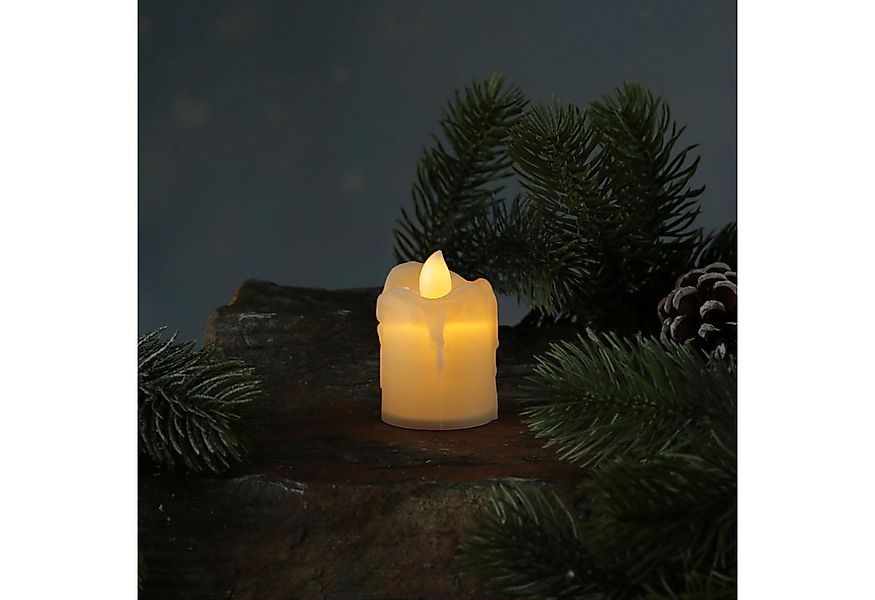 MARELIDA LED-Kerze LED Mini Kerze gelb flackernd für Laterne H: 6cm inkl. B günstig online kaufen