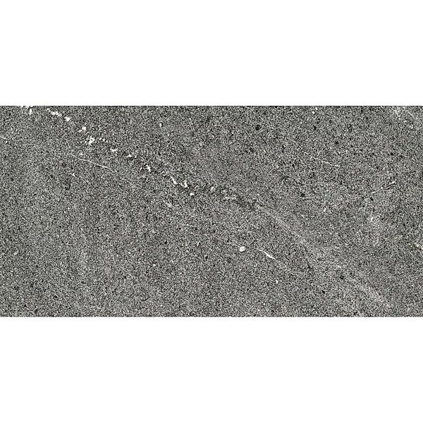 Bodenfliese Manhattan Feinsteinzeug Grau Teilpoliert 30 cm x 60 cm günstig online kaufen