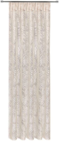 Gerster Gardine "Edna" Kräuselband 1 Stk. tlg. floral günstig online kaufen