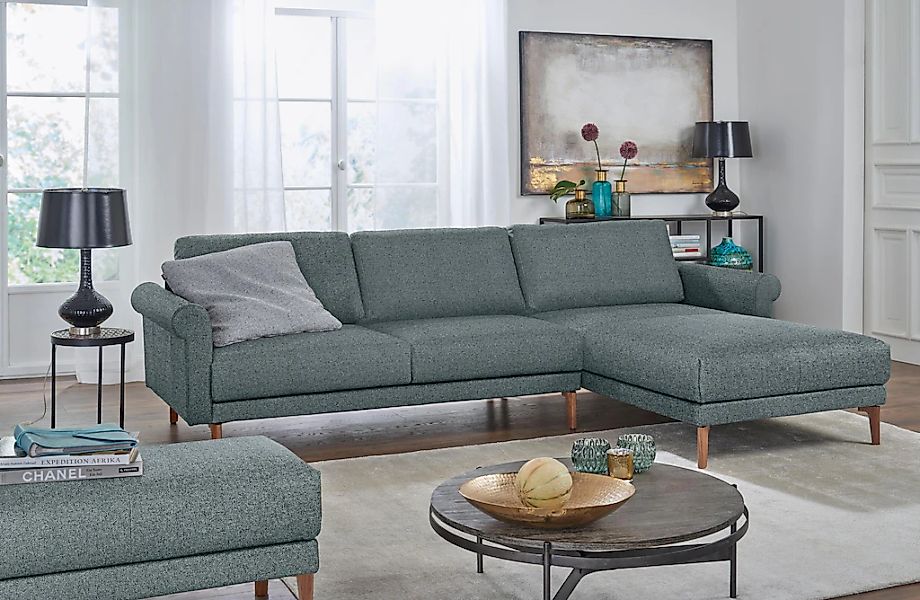 Creation BY ROLF BENZ Ecksofa "CR.450, Designecksofa, L-Form", Armlehne Sch günstig online kaufen