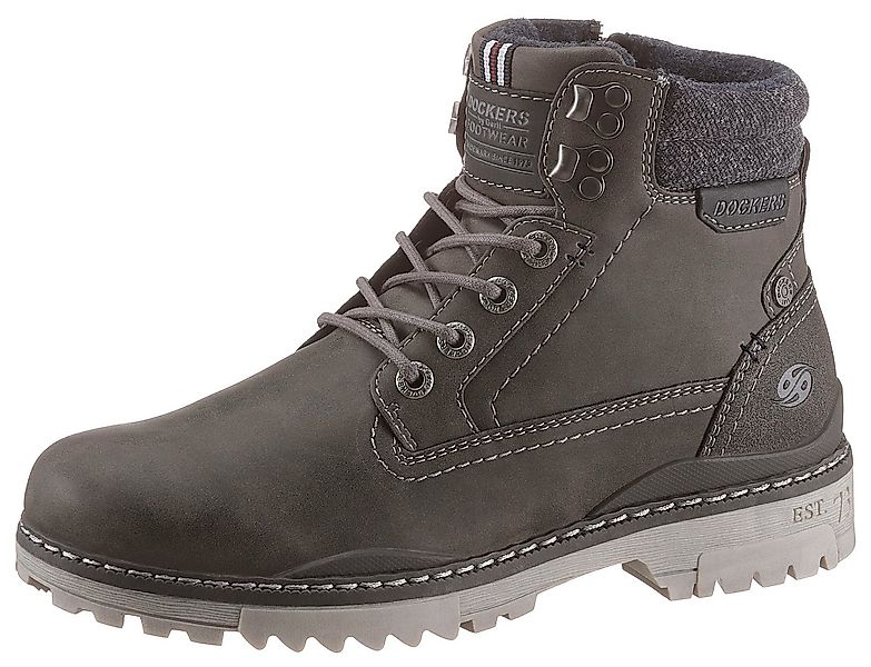 Dockers by Gerli Schnürboots Winterboots, Workerboots mit Profilsohle günstig online kaufen