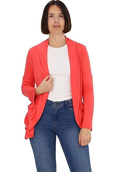 malito more than fashion Cardigan 728 elastische Shirtjacke mit krempelbare günstig online kaufen