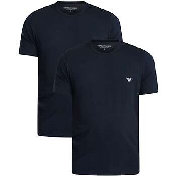 Emporio Armani  T-Shirt 2er-Pack Lounge-T-Shirts mit Rundhalsausschnitt in günstig online kaufen