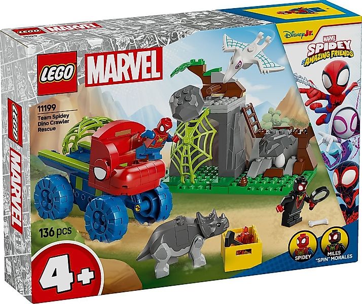 LEGO® LEGO® Super Heroes 11199 Spideys Team auf Rettungsmission Konstruktio günstig online kaufen