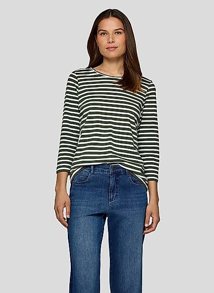 Rabe 3/4-Arm-Shirt in Streifen-Optik günstig online kaufen