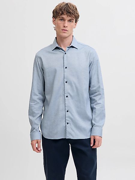 Jack & Jones Langarmhemd "JPRBLAPARKER MELANGE L/S SHIRT BF" günstig online kaufen