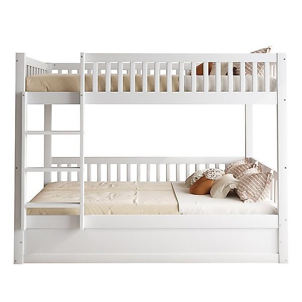 STILVORA Kinderbett 90×200 Etagenbett mit matratze,Massivholz Funktionsbett günstig online kaufen