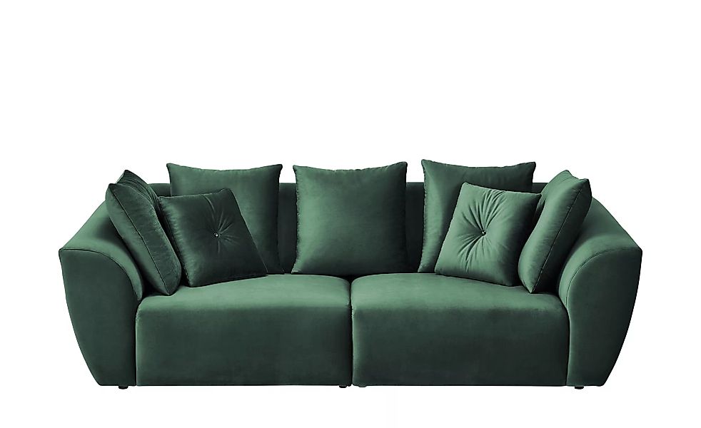 smart Big Sofa  Krista - grün - 250 cm - 81 cm - 106 cm - Polstermöbel > So günstig online kaufen