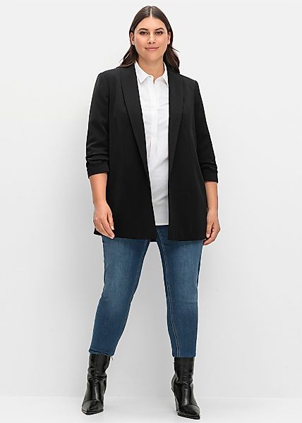 Sheego Blusenblazer Longblazer günstig online kaufen