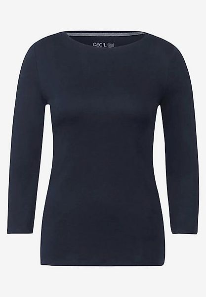 Cecil 3/4-Arm-Shirt Basic Shirt (1-tlg) günstig online kaufen