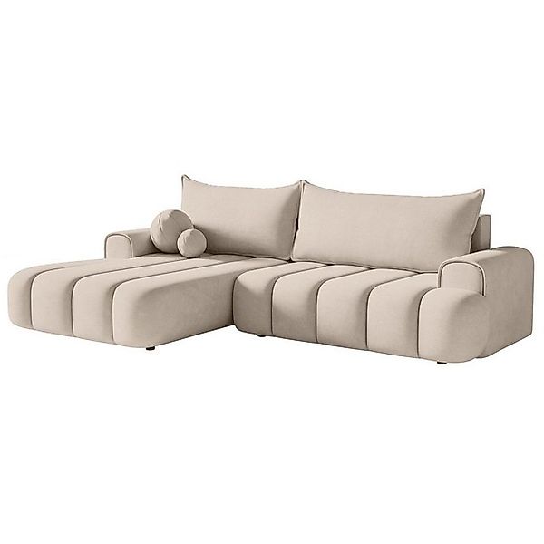 Selsey Ecksofa DANDELINO, Schlafsofa mit Bettkasten, Bezug wahlweise in Bou günstig online kaufen