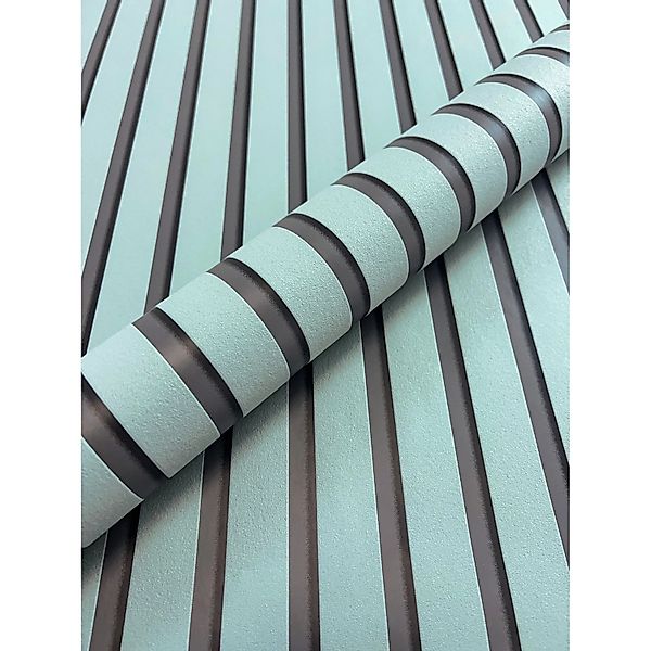 Newroom Vliestapete Baker Blue Paneele Skandinavisch FSC® günstig online kaufen