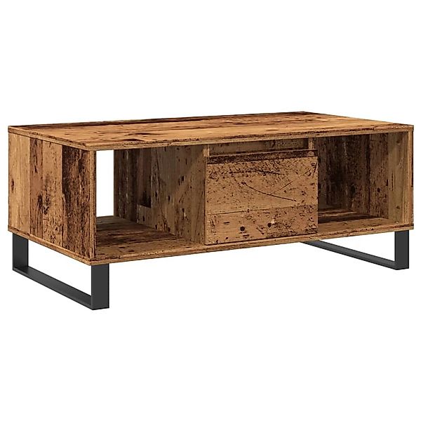 vidaXL Couchtisch Altholz-Optik 90x50x36,5 cm Holzwerkstoff 857340 günstig online kaufen