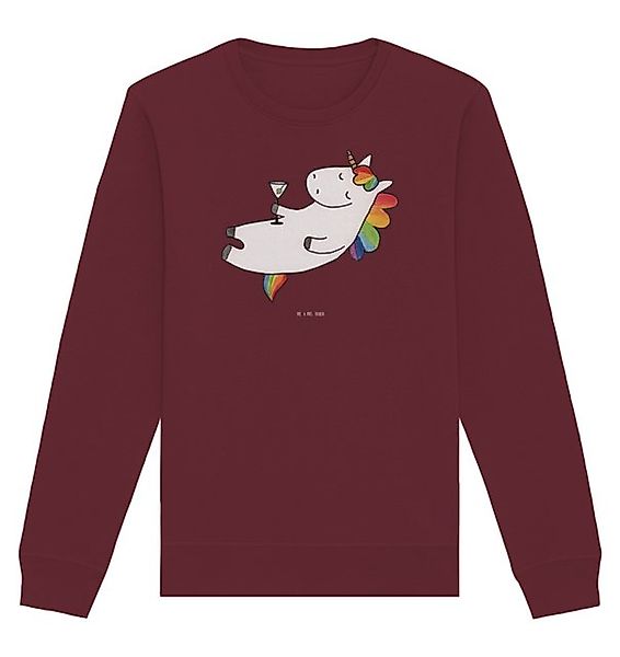 Mr. & Mrs. Panda Longpullover Größe XL Einhorn Cocktail - Burgundy - Gesche günstig online kaufen