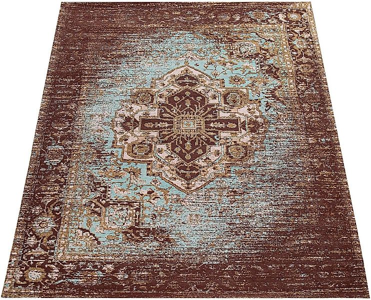 Paco Home Teppich »Baleno 474«, rechteckig, 7 mm Höhe, Kurzflor, Orient-Opt günstig online kaufen