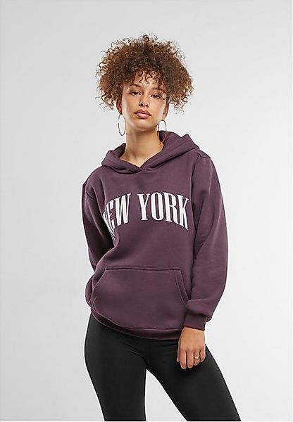 Mister Tee Hoodie New York Ladies Fluffy Hoody günstig online kaufen
