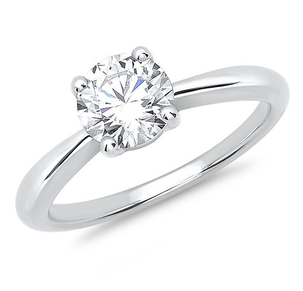 JEWLIX Verlobungsring Moderner Verlobungsring aus 925 Silber mit Steinbesat günstig online kaufen