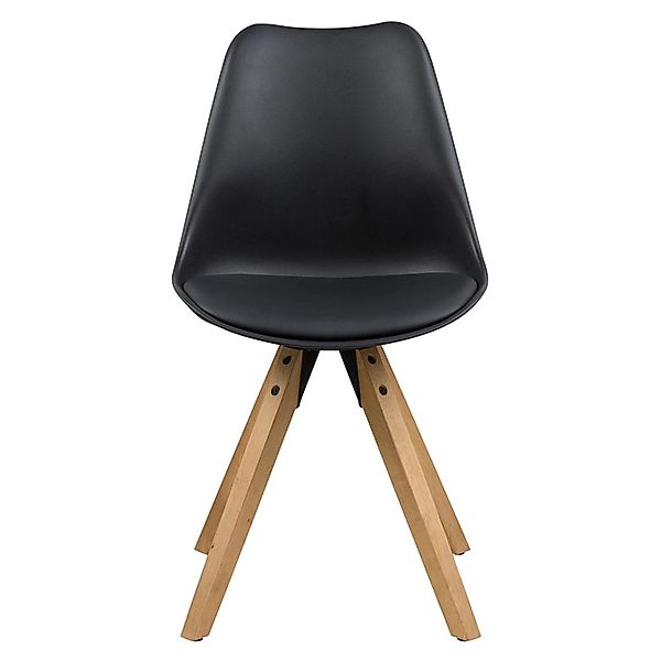 ebuy24 Dima Esszimmerstuhl PU Kunstleder Schwarz günstig online kaufen
