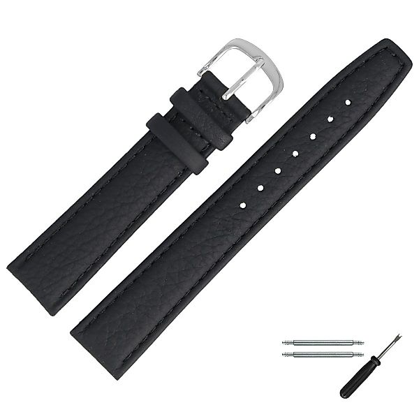 MARBURGER Uhrenarmband 20mm Leder günstig online kaufen