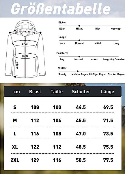 ATLASLAVA Softshelljacke Damen Wasserdicht Atmungsaktiv Leicht (1-St) Fleec günstig online kaufen