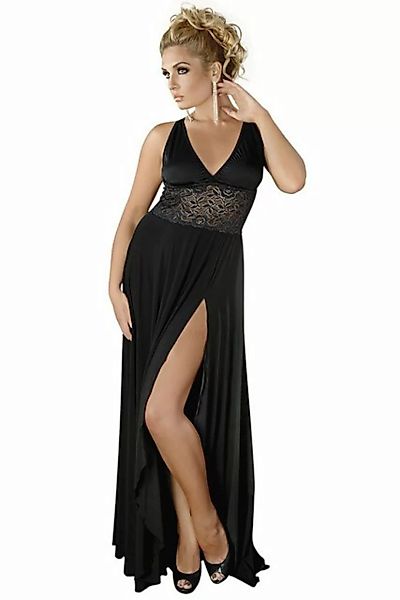 Andalea Partykleid Andalea Schwarzes langes Kleid M/1074 - (38/40,42/ günstig online kaufen