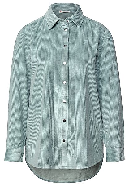 STREET ONE Klassische Bluse Cord Longblouse günstig online kaufen
