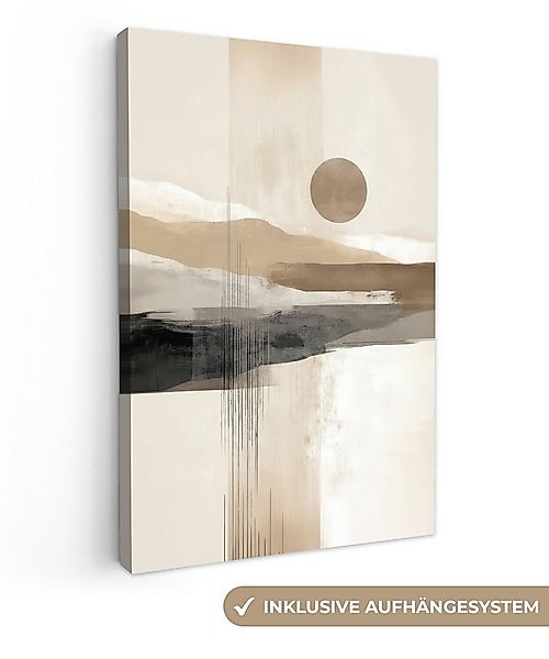 OneMillionCanvasses® Leinwandbild Minimalistisch - Landschaft - Dimension, günstig online kaufen