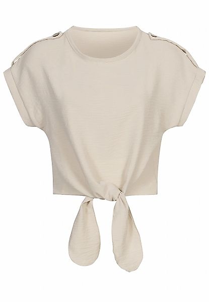 CLOUD 5IVE Muskelshirt "CLOUD 5IVE Musselin Top with knot detail" 1 Stk. tl günstig online kaufen