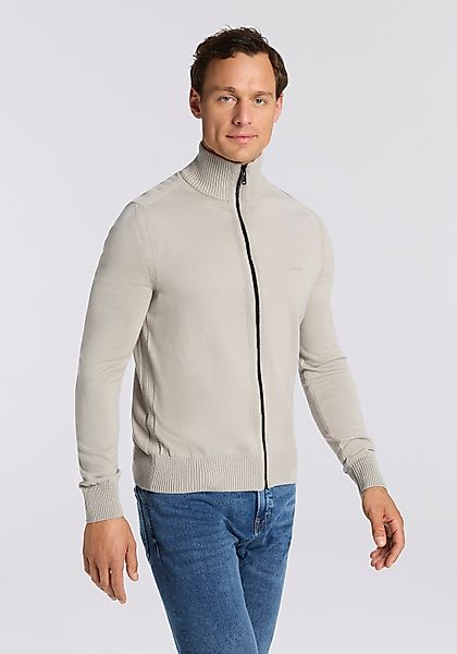 BOSS ORANGE Strickjacke Avac mit Logostickerei günstig online kaufen