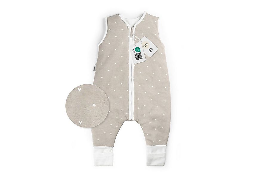 Ehrenkind Babyschlafsack Sommer Schlafsack mit Füßen, Bio-Baumwolle, 1 TOG günstig online kaufen