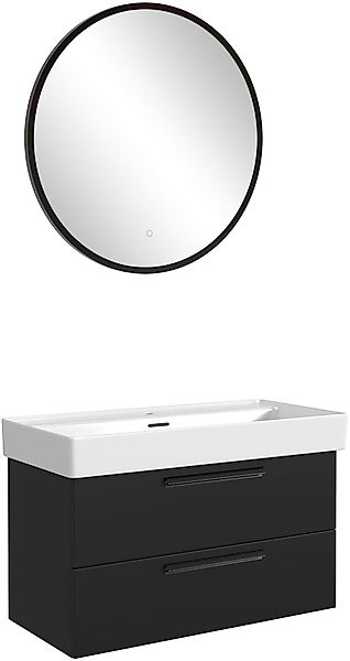 welltime Badmöbel-Set "SALVADA, 2tlg-Set, gedämpfte Scharniere, Softclose, günstig online kaufen