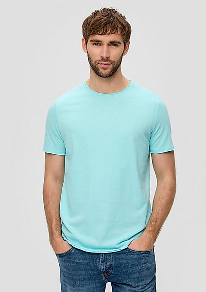 s.Oliver Kurzarmshirt T-Shirt T-Shirt aus Baumwolle günstig online kaufen