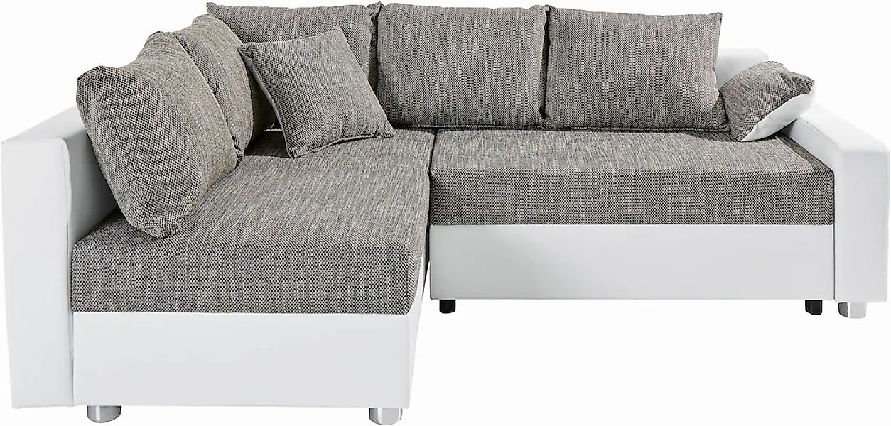 COLLECTION AB Ecksofa »Parma L-Form«, mit Bettfunktion und Federkern günstig online kaufen