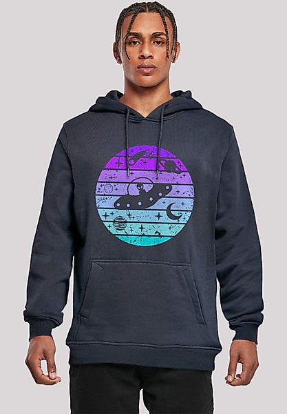 F4NT4STIC Kapuzenpullover "Retro Alien Weltraum Sonnenuntergang", Premium Q günstig online kaufen
