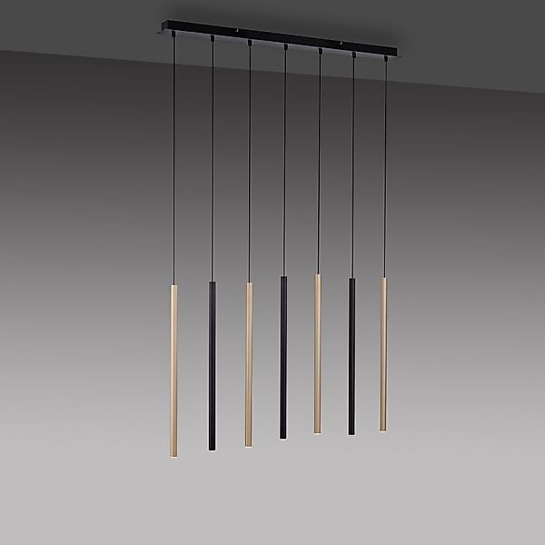 Paul Neuhaus Pendelleuchte FLUTE, LED fest günstig online kaufen