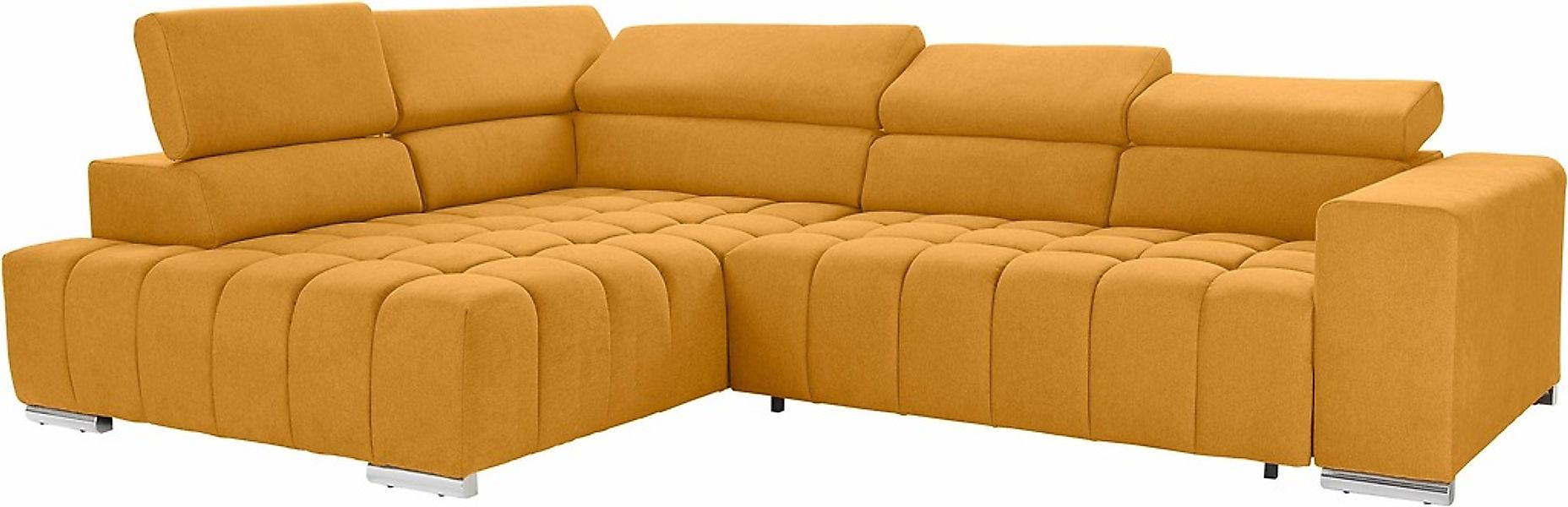 exxpo - sofa fashion Ecksofa Elias, L-Form, mit Kopf- bzw. Rückenverstellun günstig online kaufen