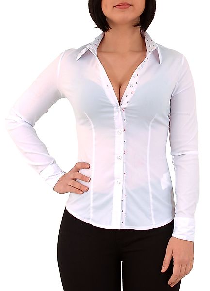 ESRA Langarmbluse Damen Bluse Langarm Damen günstig online kaufen