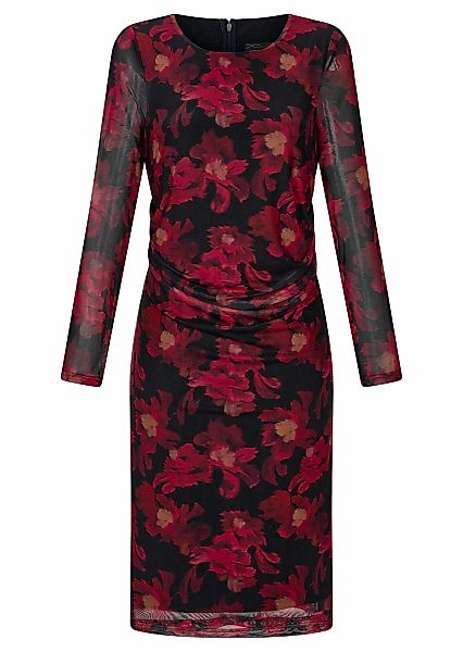 GOLDNER Abendkleid "Kurzgröße Kleid aus weichem Mesh" günstig online kaufen