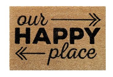 Entryways Fußmatte Entryways Handgewebte Kokosfußmatte Fußmmatte günstig online kaufen