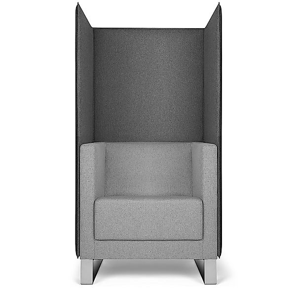 Profim Vancouver Lite VL1VW Lounge Akustik Sessel | Kufengestell | Trennwan günstig online kaufen