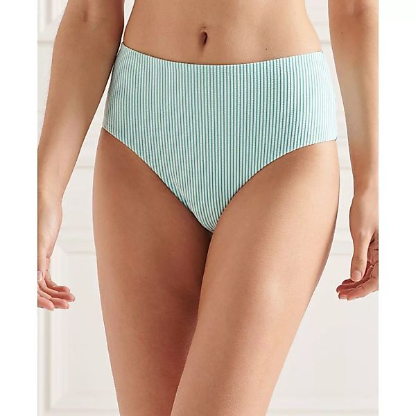 Superdry Slip Mit Hoher Taille Bikini Unterseite M Aruba Aqua günstig online kaufen