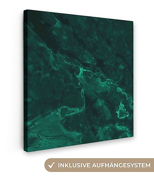 OneMillionCanvasses® Leinwandbild Marmor - Limone - günstig online kaufen