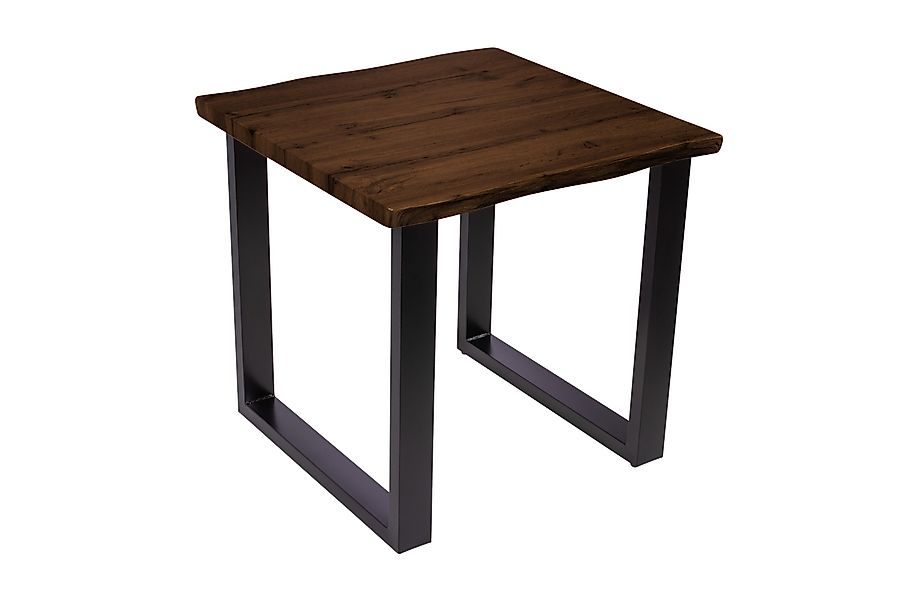 Loreno® Esstisch Josy, Nussbaumholz, Baumkante, MDF-Platte, günstig online kaufen