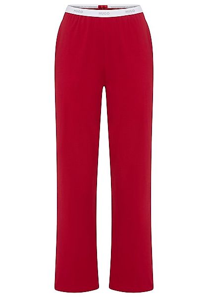 HUGO Pyjamahose ID Sichtbarer Elastikbund, gerades Bein günstig online kaufen