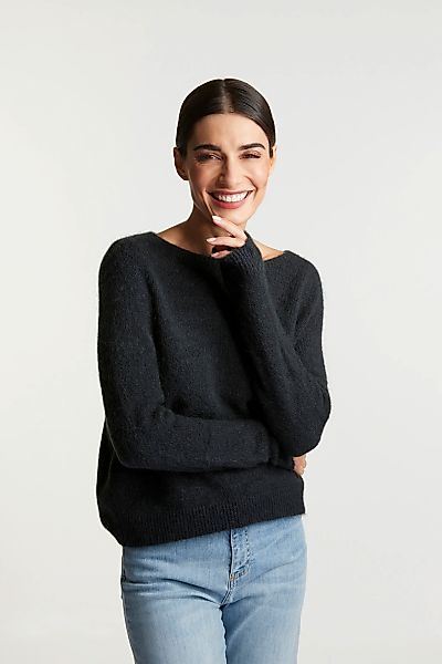 RICHROYAL Rundhalspullover, in flauschiger Qualität günstig online kaufen