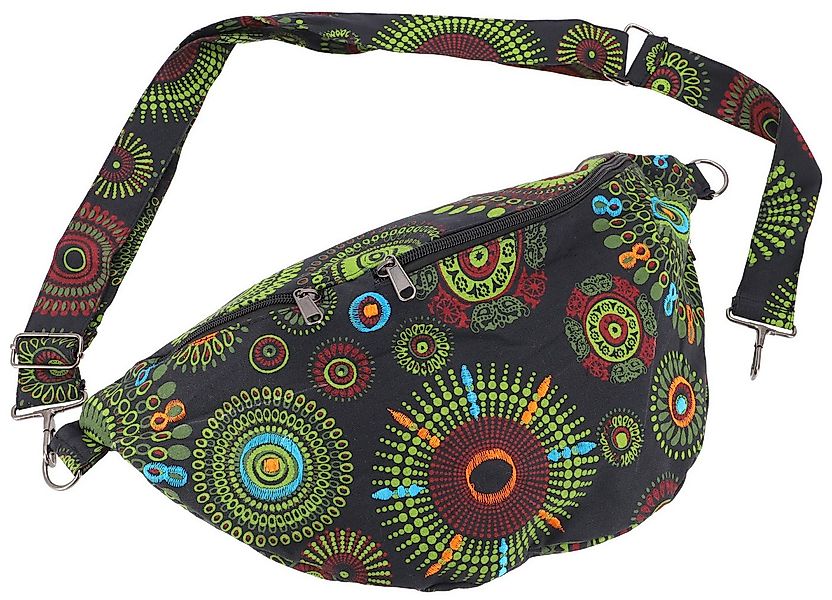 Guru-Shop Schultertasche Crossbodybag, besticktes Moonbag, Bananabag,.. günstig online kaufen